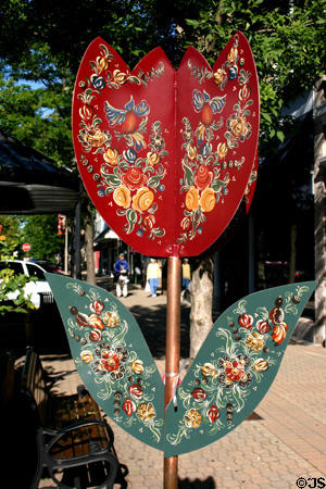Tulip street art. Holland, MI.