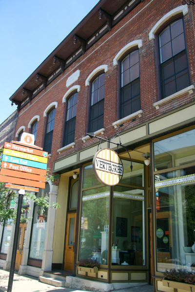 Button-Jannasch building (1869) (244 E. Michigan Ave.). Kalamazoo, MI. On National Register.