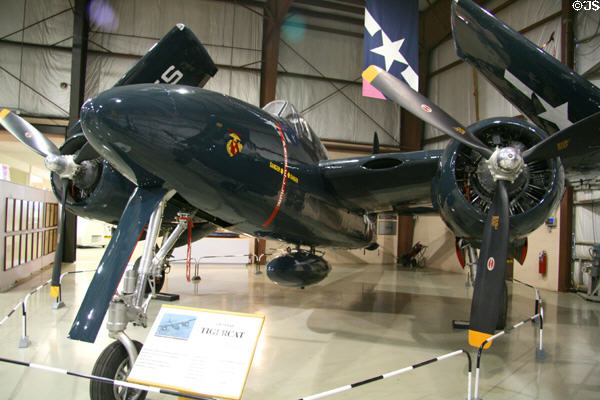 Grumman Tigercat (c1944) at Air Zoo. Kalamazoo, MI.