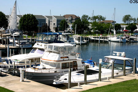 Yacht harbor. New Buffalo, MI.