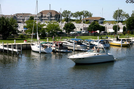 Yacht harbor. New Buffalo, MI.