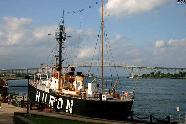 Huron Lightship (1921) now a museum in Port Huron. Port Huron, MI.