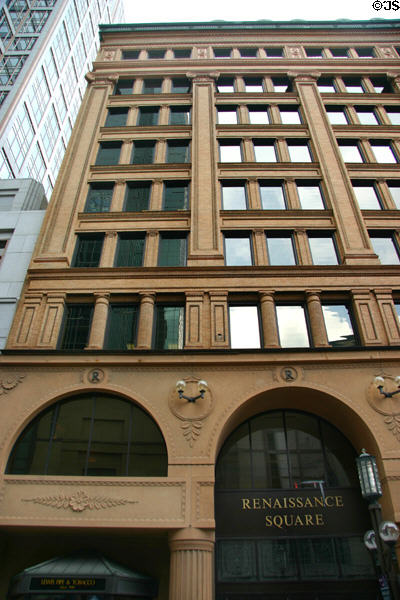 Renaissance Square facade details. Minneapolis, MN.