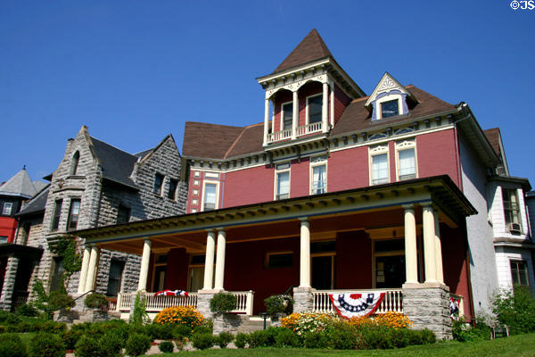 Double Residence (255 Summit Ave.) in Historic Hill District. St. Paul, MN.