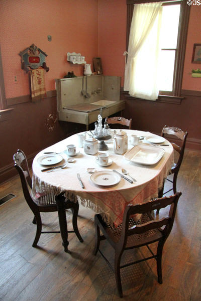 Kitchen at General Daniel Bissell House. St. Louis, MO.