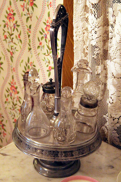 Cruet stand at Chatillon-DeMenil Mansion. St. Louis, MO.