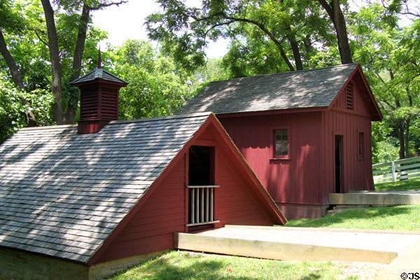 Ice house & chicken house at Ulysses S. Grant NHS. St. Louis, MO.