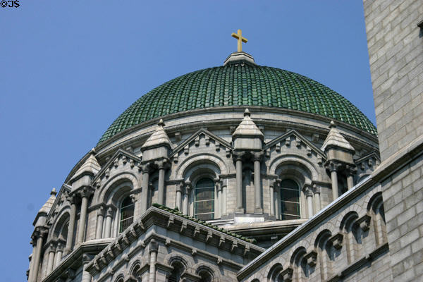 Dome of Saint Louis Cathedral. St Louis, MO.