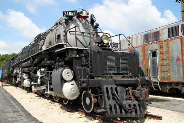 Union Pacific #4006 Big Boy steam locomotive (1941) (4-8-8-4) built by American Locomotive Co. at St. Louis Museum of Transportation. St. Louis, MO.