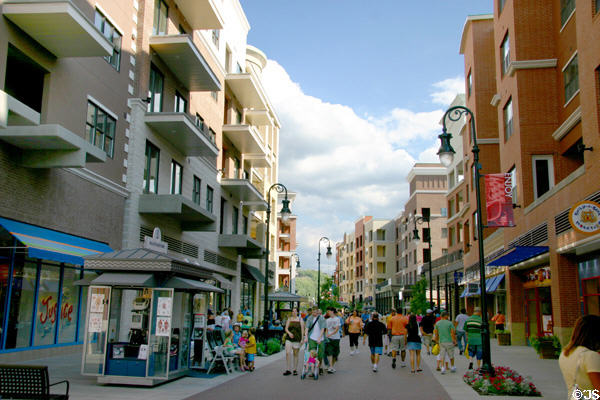 Shopping area at Branson Landing. Branson, MO.