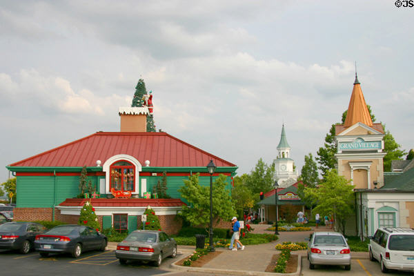Grand Village themed shopping center. Branson, MO.