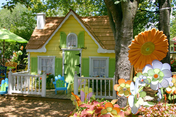 Fanciful cottage at Silver Dollar City. Branson, MO.