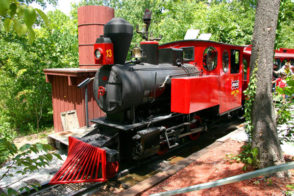 Train ride at Silver Dollar City. Branson, MO.