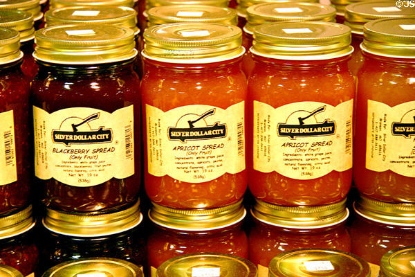 Jams & jellies at Silver Dollar City. Branson, MO.