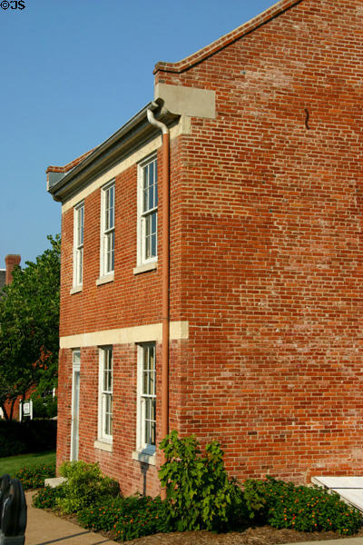 Federal style of Christopher Maus House. Jefferson City, MO.