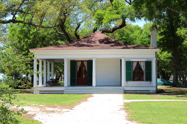 Guest house at Beauvoir. Biloxi, MS.