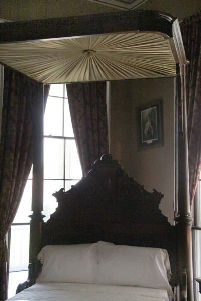 Half-tester bed at Beauvoir. Biloxi, MS.