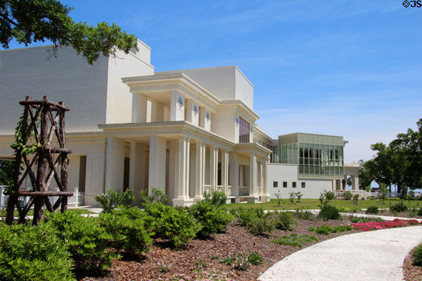 Jefferson Davis presidential library & museum at Beauvoir. Biloxi, MS.