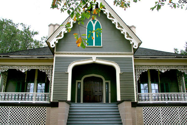 Charles Henry Manship House Museum (1857) (412 E. Fortification St.). Jackson, MS. Style: Gothic Revival. Architect: A.J. Downing. On National Register.