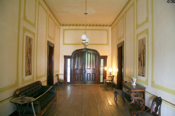Entrance hall of Manship House. Jackson, MS.