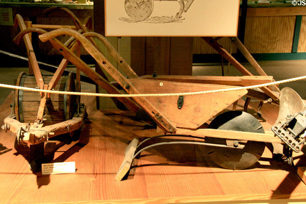 Farm implements at Mississippi Agriculture & Forestry Museum. Jackson, MS.