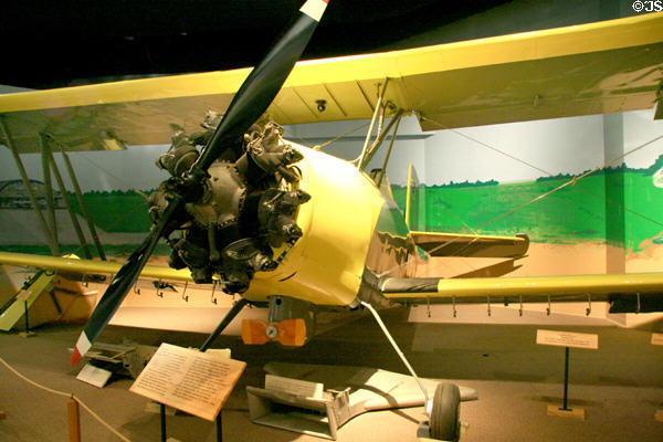 Ag Cat (1957) biplane crop-duster aircraft. Jackson, MS.