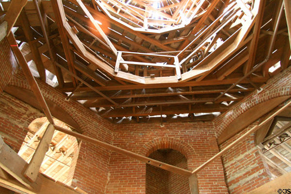 Longwood scaffolding details. Natchez, MS.