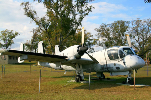 OV-1 Mohawk observation aircraft (1959) at Armed Forces Museum. Hattiesburg, MS.