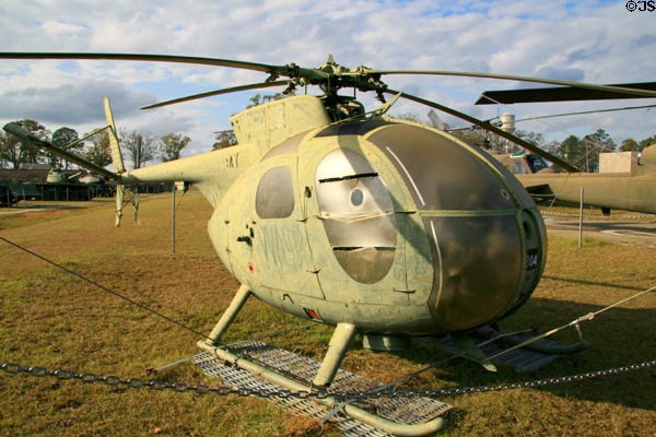 OH-6 Cayuse light observation helicopter (1963) at Armed Forces Museum. Hattiesburg, MS.