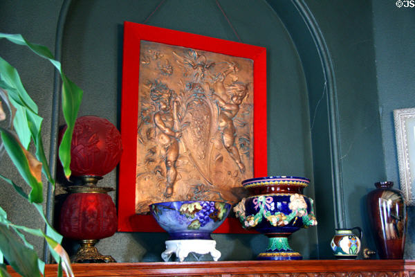 Antiques displayed in Copper King Mansion. Butte, MT.