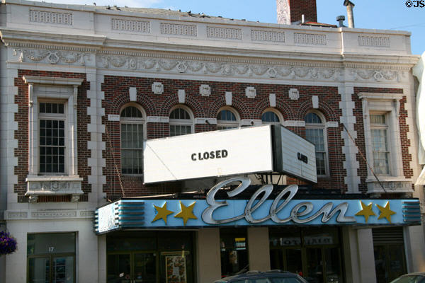 Ellen Theater (1919) (17 W. Main St.). Bozeman, MT. Style: Italianate. Architect: Fred Willson.