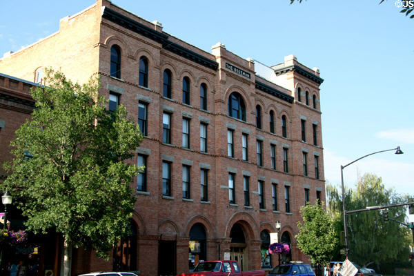 Bozeman Hotel & Annex (1890) (307-21 E. Main St.). Bozeman, MT. Style: Romanesque Revival. Architect: George Hancock.
