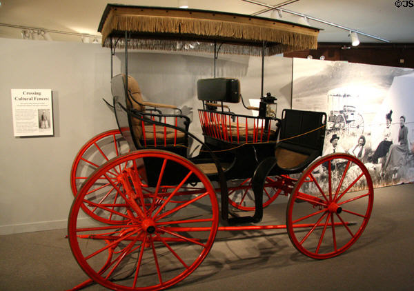 Studebaker Bros. surrey (1900) at Museum of the Rockies. Bozeman, MT.