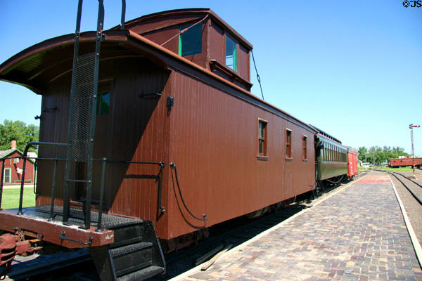 Caboose at Stuhr Museum. Grand Island, NE.