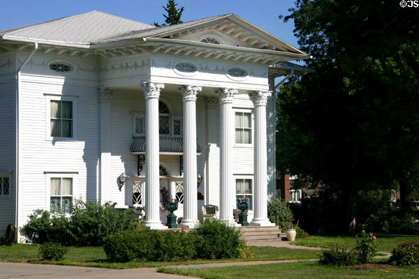 Atwood House (740 South 17th St.). Lincoln, NE. Style: Neoclassical.