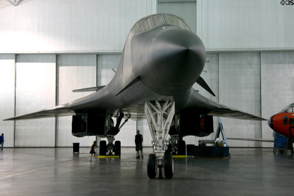 B-1A Lancer swing wing strategic bomber (1979) at Strategic Air Command Museum. Ashland, NE.