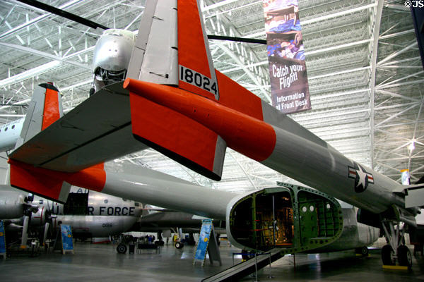 Fairchild Aircraft C-119G Flying Boxcar transport (1944-69) at Strategic Air Command Museum. Ashland, NE.