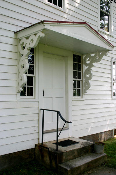 Spin shop (1795/1816) in Canterbury Shaker Village. NH.