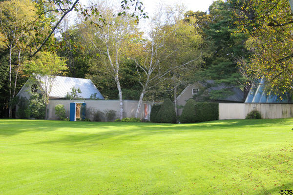 New gallery structure at Saint-Gaudens NHS. Cornish, NH.