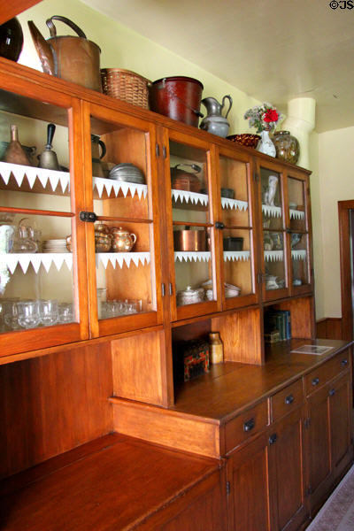 Kitchen pantry in Aspet at Saint-Gaudens NHS. Cornish, NH.