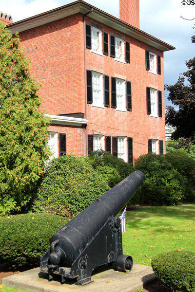 John P. Hale House (1813) (192 Central Ave.) at Woodman Museum. Dover, NH.