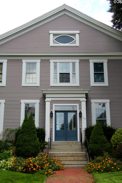 Lincoln Building (c1831) (113 Locust St.) where Abraham Lincoln spent the night of March 1, 1860 during his Presidential campaign tour. Dover, NH.