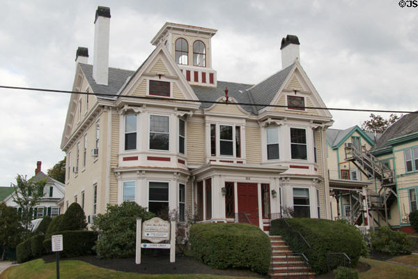 Captain Moses Paul House (1834) (114 Locust St.). Dover, NH.
