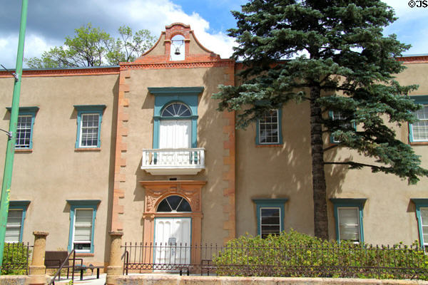 Lamy Building (former Saint Michael's Dormitory) (1878) now a New Mexico State office building. Santa Fe, NM.