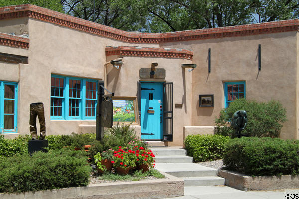 Gallery at 201 Canyon Road. Santa Fe, NM.