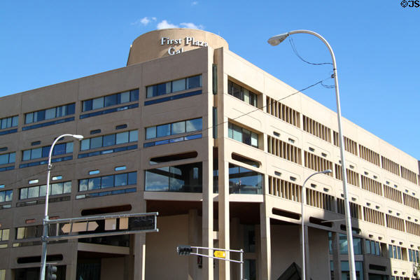 First Plaza Gallery offices & parking structure. Albuquerque, NM.