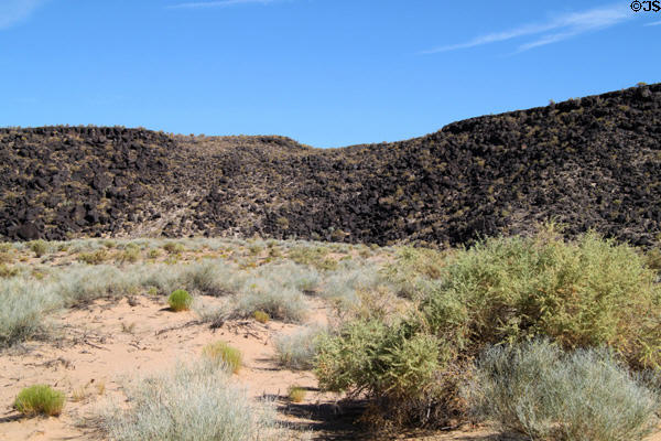 Ridge where petroglyphs were created at Petroglyph National Monument. Albuquerque, NM.