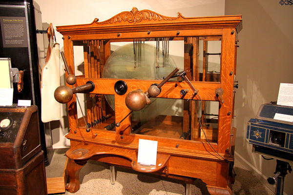 Electrostatic X-ray Influence Machine (c1920) for various ailments at National Museum of Nuclear Science & History. Albuquerque, NM.