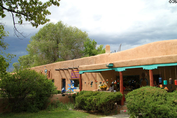 Paseo del Pueblo Norte scene. Taos, NM.