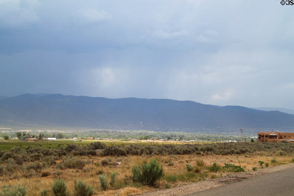 Landscape around Taos. Taos, NM.